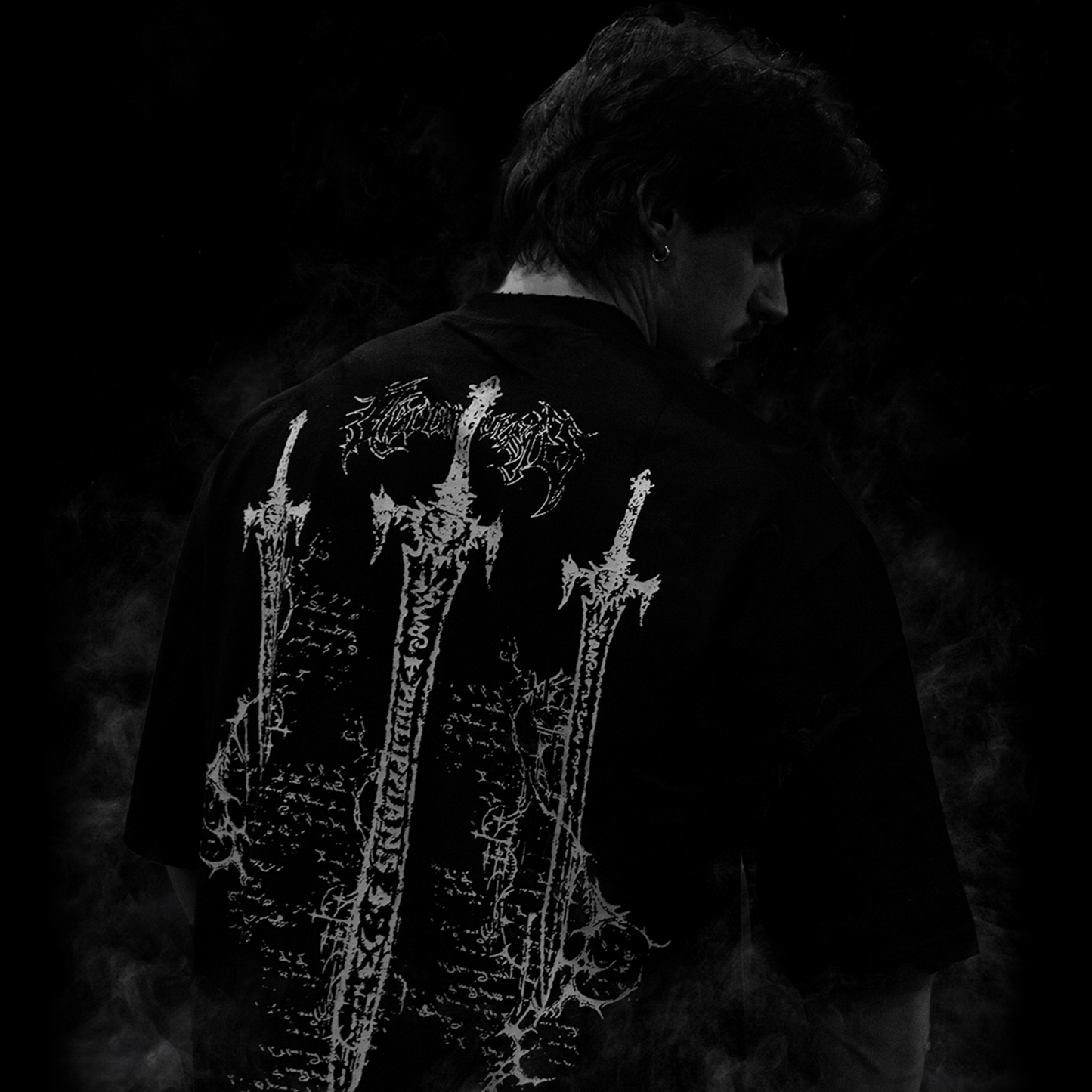 Broken Blade Oversized Tee - Light