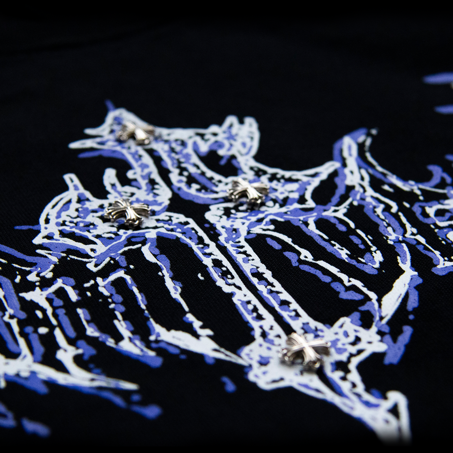 Forsaken Sword Oversized Tee - Midnight Purple