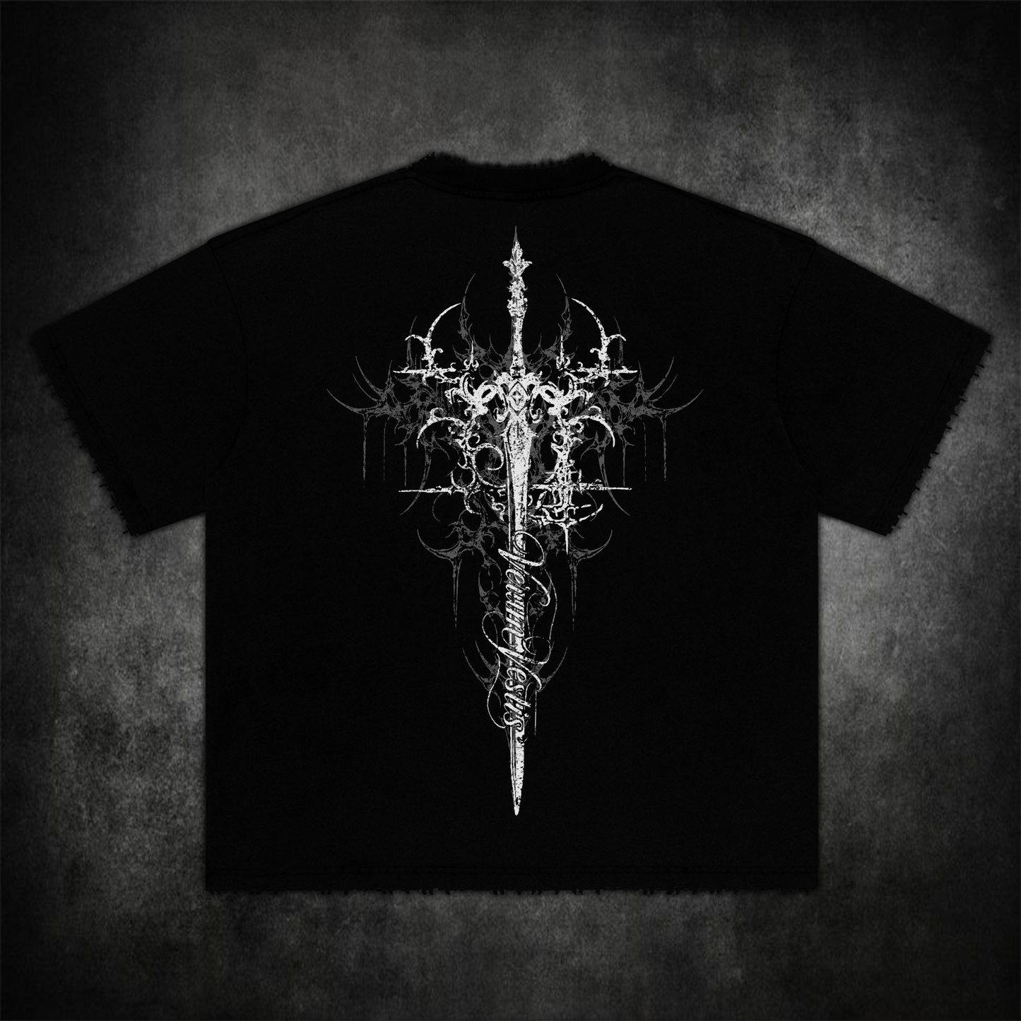 Forsaken Sword Oversized Tee - Light