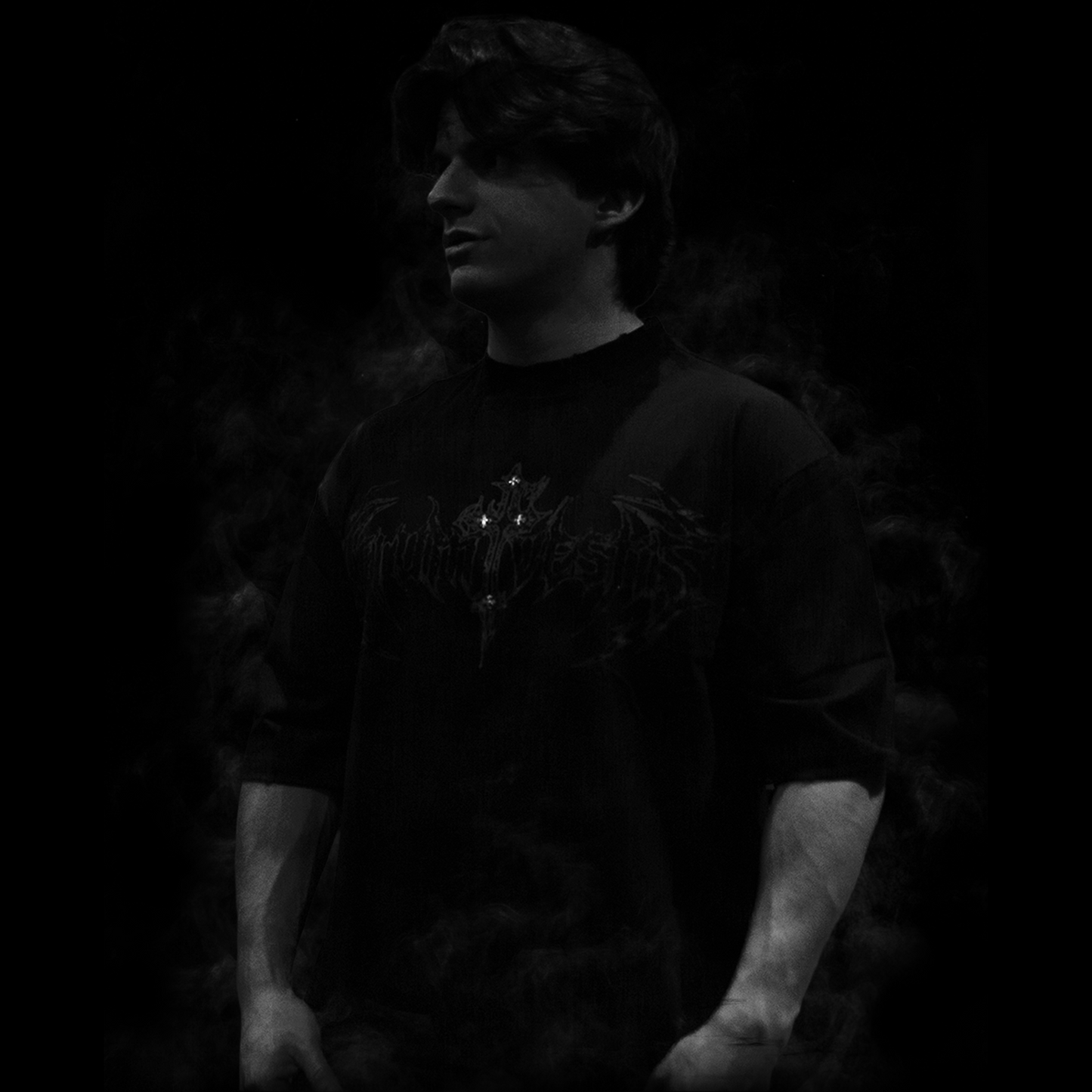 Forsaken Sword Oversized Tee - Shadow