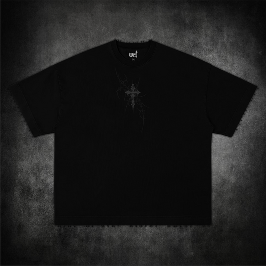 Rebellion Oversized Tee - Shadow