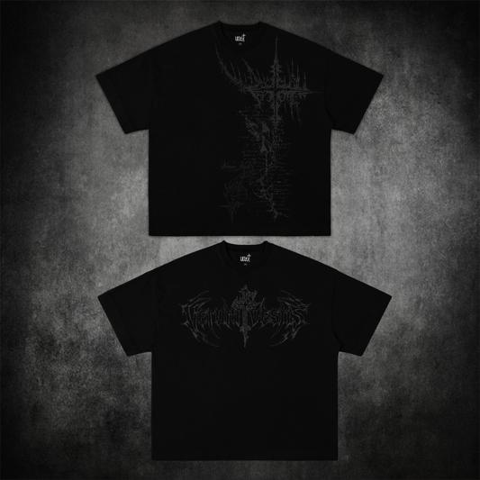Forsaken and Crucifix Tee - Shadow